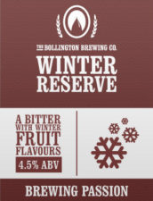 The Bollington Brewing Co. Winter Reserve